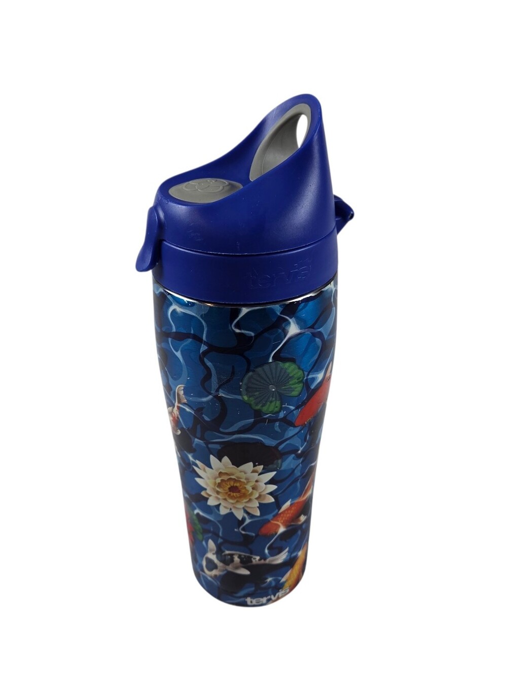 Tervis Blue Koi Pond Stainless Steel Water Bottle